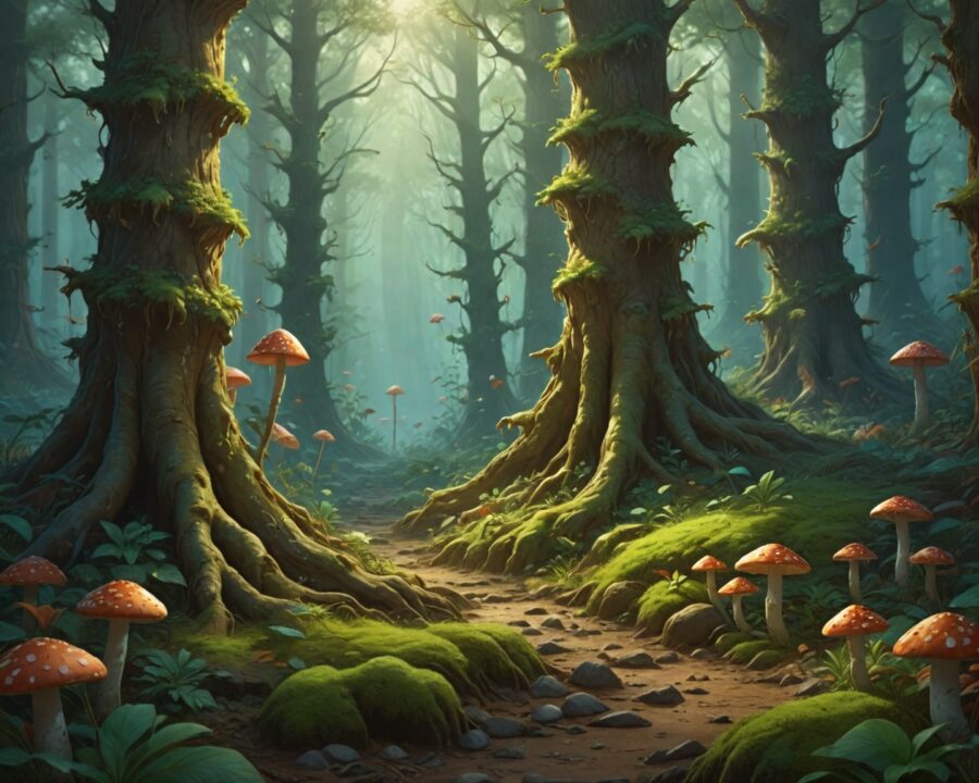 Why trees communicate through underground wood wide webs
