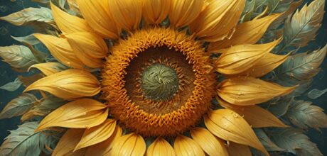 The hidden math behind sunflower spirals and pine cones