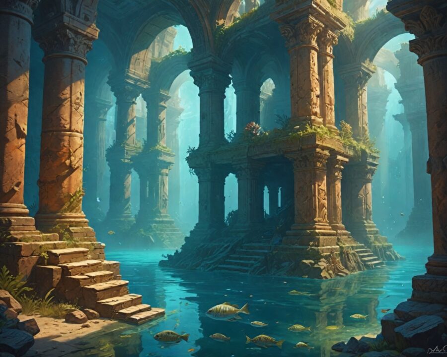 Lost underwater cities divers can still explore today