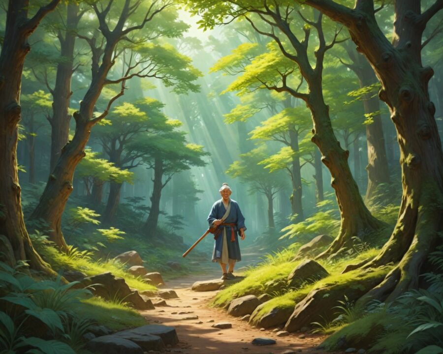 How pre-industrial Japanese forestry techniques preserved perfect forests