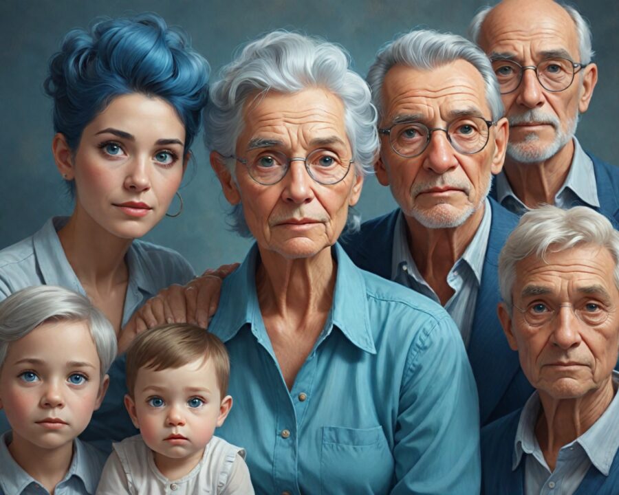 Rare blue skin condition: families and genetic mutation explained