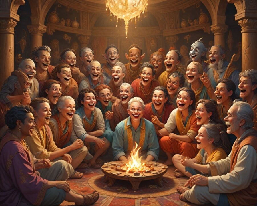 Ancient cultural traditions of laughter therapy explained