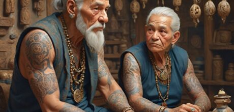 Traditional facial tattoos: uncovering life stories through ink