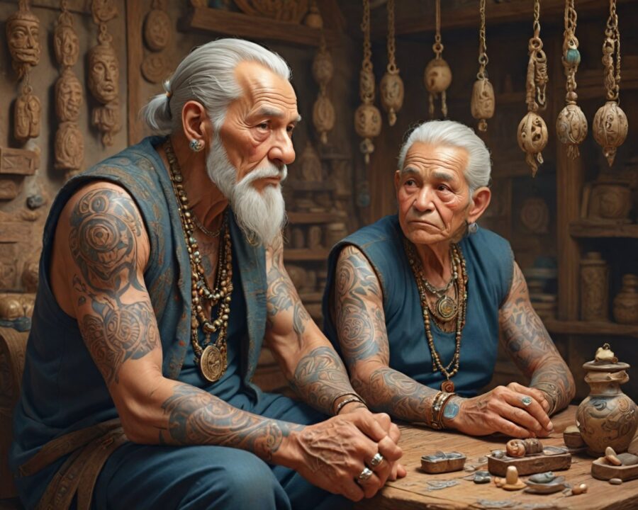 Traditional facial tattoos: uncovering life stories through ink