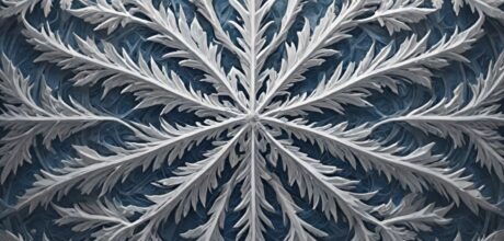 The secret geometric patterns behind perfect snowflakes