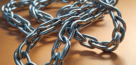 How paperclip chains can withstand surprising force