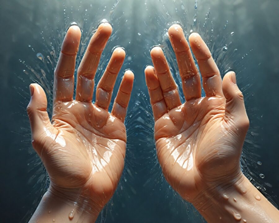How tiny ripples in your fingerprints improve wet object grip
