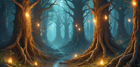 How trees communicate underground through wood wide webs