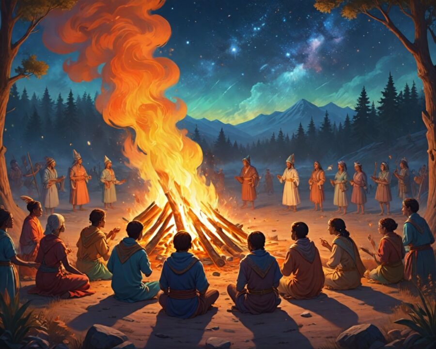 how ancestral myth rituals shape cultural identity