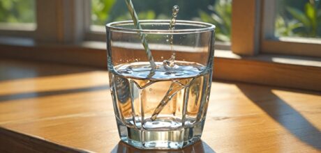 How refraction works in a glass of water explained