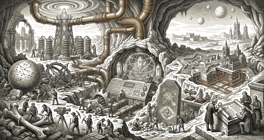 Hidden ancient archives: uncovering lost knowledge