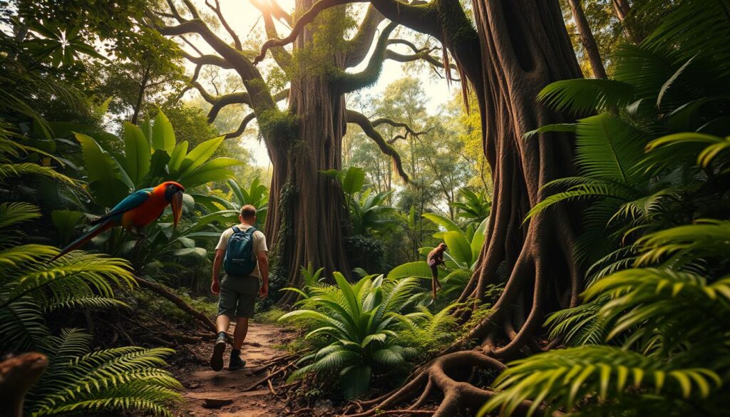 unconventional travel paths in the Amazon