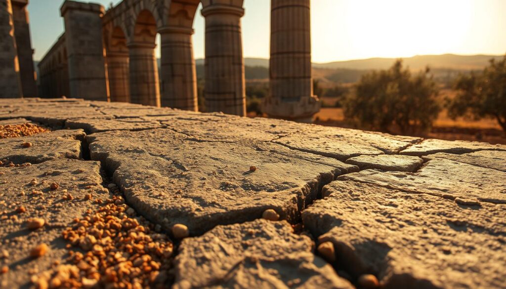 Roman concrete self-healing Roman concrete self-healing
